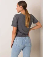 Tričko 131 TS model 14836355 tmavě šedá - FPrice Tričko 131 TS model 14836355 tmavě šedá - FPrice