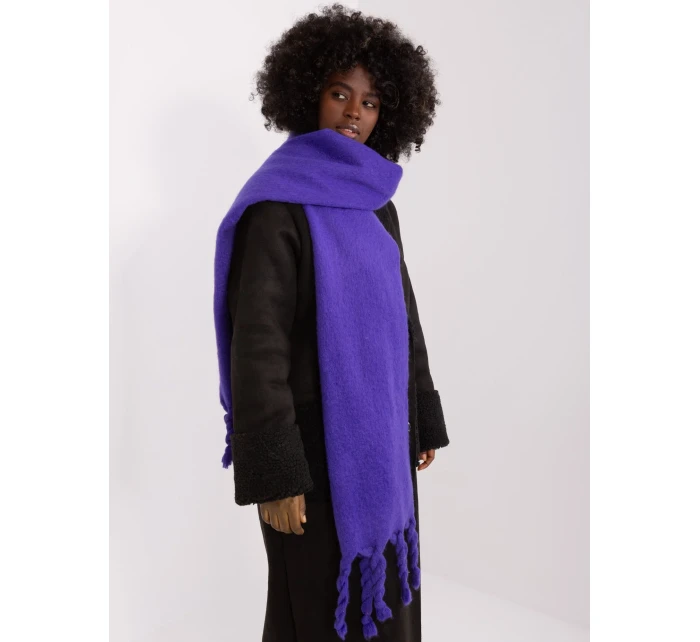 Szalik AT SZ model 19341446 ciemny fioletowy - FPrice Szalik AT SZ model 19341446 ciemny fioletowy - FPrice