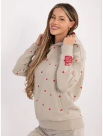 Bluza model 21801751 beżowy - FPrice Bluza model 21801751 beżowy - FPrice