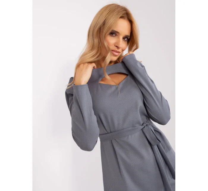 LK SK 509447 šaty.75P grafit