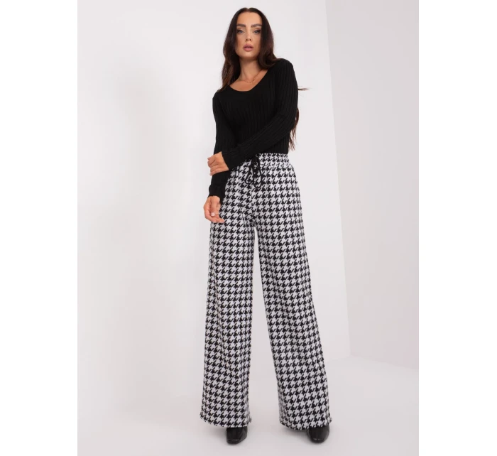 Nohavice LK SP 509429.87 čiernobielych