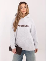 Mikina RV BL A1034.30 melanžová sivá Mikina RV BL A1034.30 melanžová sivá