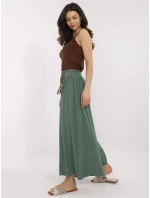 TW SP BI kalhoty model 20969250 tmavě zelená - FPrice TW SP BI kalhoty model 20969250 tmavě zelená - FPrice