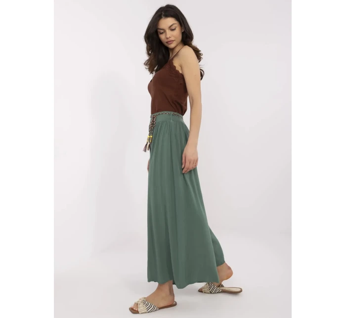 TW SP BI kalhoty model 20969250 tmavě zelená - FPrice TW SP BI kalhoty model 20969250 tmavě zelená - FPrice