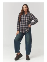 Košeľa s dlhým rukávom model 219730 Makadamia