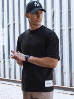 Pánské černé tričko Dstreet model 21975518 - FashionStreet