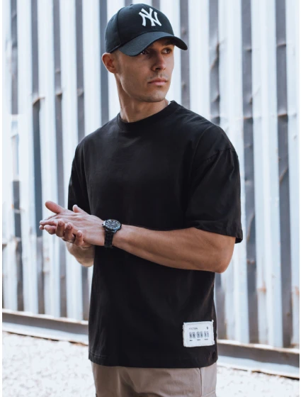 Pánské černé tričko Dstreet model 21975518 - FashionStreet