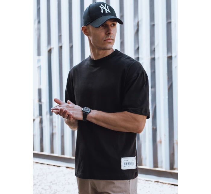 Pánské černé tričko Dstreet model 21975518 - FashionStreet