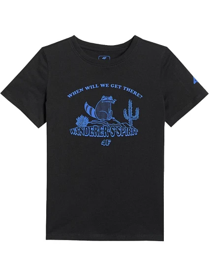 Chlapecké tričko  tmavě černé JWSS26TTSH 20S model 22131960 - 4F