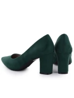 Sergio Leone W SK415A čierne lodičky na podpätku