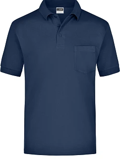 JN 26 Piqué polo s kapsou navy model 22516215 - Daiber