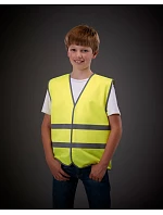 Yoko HVW 102 Hi-Vis bezpečnostná vesta 79.W102, oranžová s vysokou viditeľnosťou Yoko HVW 102 Hi-Vis bezpečnostná vesta 79.W102, oranžová s vysokou viditeľnosťou
