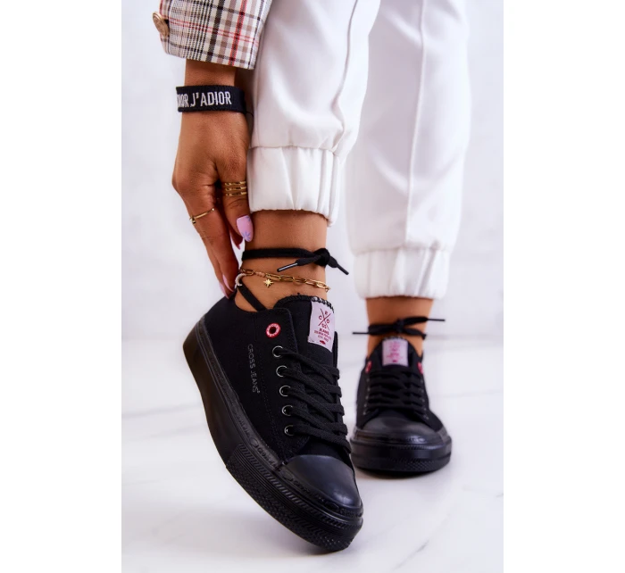 Klasické tenisky model 21578004 černá - Cross Jeans