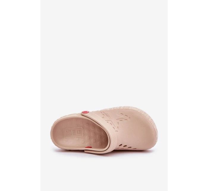 Dámské Lehké Pantofle Big Star model 21682541 Béžové - Big Star Shoes