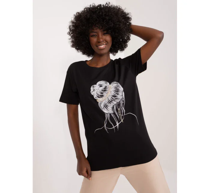 Tričko PM TS 7503.84 čierne