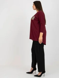 Blúzka VI BZ 2901.49P tmavo fialová