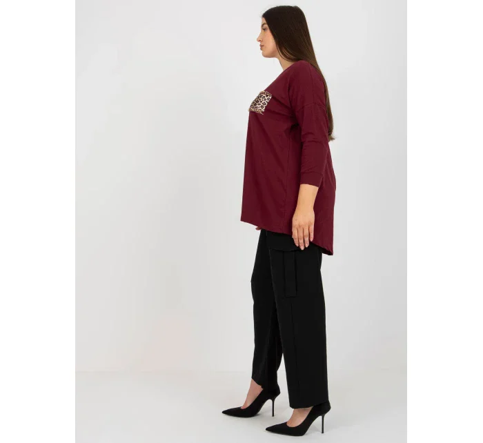 Halenka VI BZ model 17913898 tmavě fialová - FPrice Halenka VI BZ model 17913898 tmavě fialová - FPrice