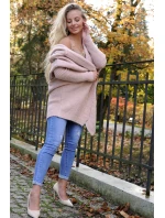 Paislee kardigán Dirty pink - Merribel