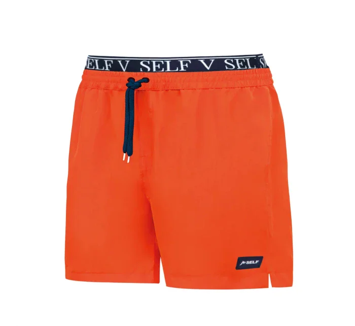 Pánske plavky SM25-26 Summer Shorts neónovo oranžové - Self
