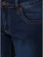 Spodenki jeansowe męskie z granatowe model 22208812 - FashionStreet Spodenki jeansowe męskie z granatowe model 22208812 - FashionStreet