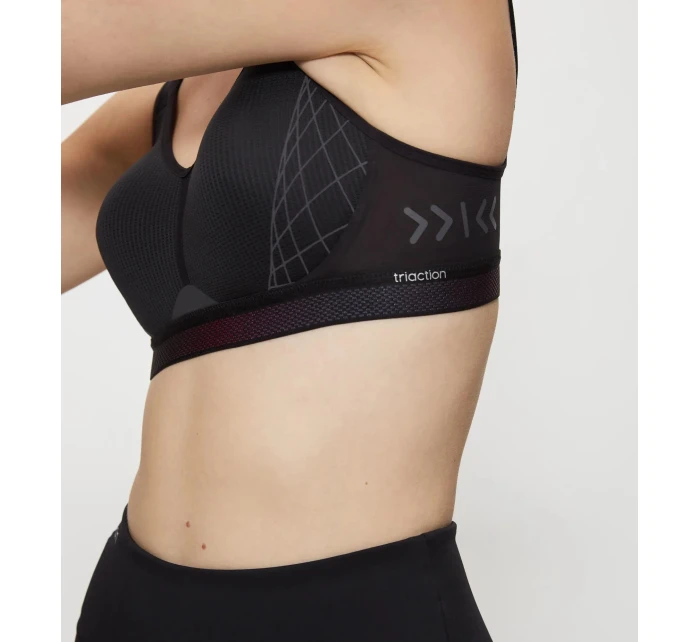 Sportovní podprsenka Triaction model 21053105 Cloud P EX černá - Triumph Sportovní podprsenka Triaction model 21053105 Cloud P EX černá - Triumph