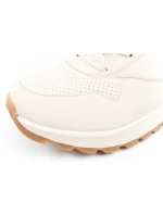 Uno model 21394781 dámská sportovní obuv zateplené boty zimní béžové dámské - Skechers