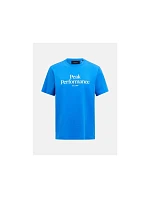 Pánské tričko PEAK PERFORMANCE M Original Tee, modrá barva Pánské tričko PEAK PERFORMANCE M Original Tee, modrá barva