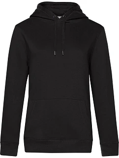 B&C QUEEN Hooded_° Dámská mikina s kapucí model 22528382 black pure