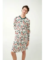 Vamp - Nočná košeľa s potlačou 21652 - Vamp