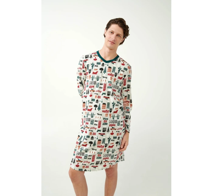 Vamp - Nočná košeľa s potlačou 21652 - Vamp