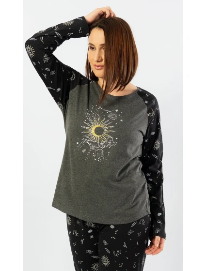 Dámske pyžamo dlhé The moon