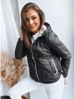 Dámska bunda FLUFFY black FashionStreet TY3586