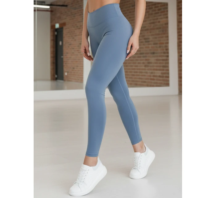 Dámské legíny s vysokým pasem modré Dstreet model 21986773 - FashionStreet