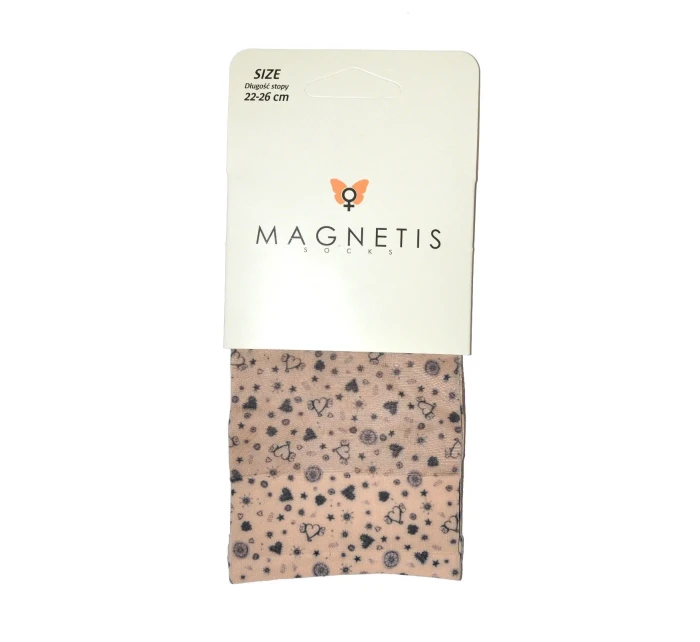 Dámske vzorované ponožky Magnetism lycra 20 den