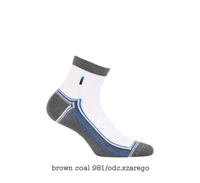 Pánske členkové ponožky Wola W 94.1N4 Ag +