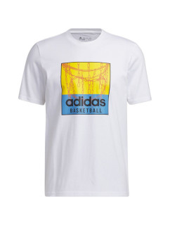 Pánske tričko adidas Chain Net Basketball Graphic Tee M IC1861