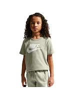 Detské tričko Nike Sportswear, zelené, FZ5178 304