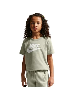 Detské tričko Nike Sportswear, zelené, FZ5178 304