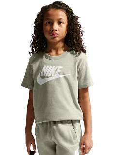 Detské tričko Nike Sportswear, zelené, FZ5178 304