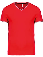 K Pánské piqué tričko s výstřihem do V 20.K model 22481214 - Kariban K Pánské piqué tričko s výstřihem do V 20.K model 22481214 - Kariban