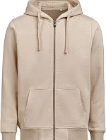 Untagged Movement OCS RCS mikina s kapucňou a zipsom po celej dĺžke Unisex mikina s kapucňou z hrubej bavlny 66.5010 latte