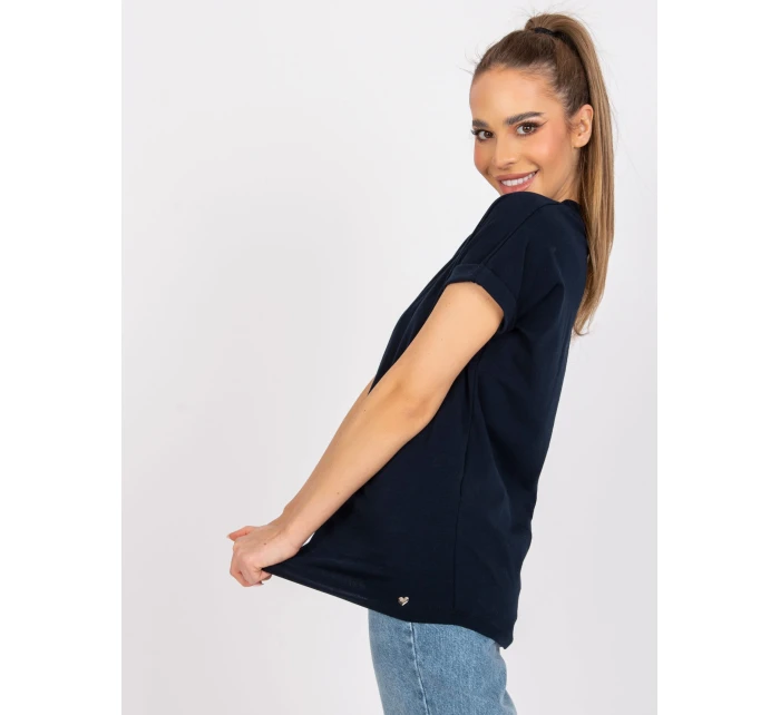 Tričko RV TS 7666.19 tmavo modrá Tričko RV TS 7666.19 tmavo modrá