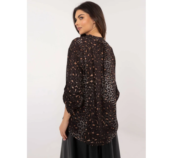 Košeľa TW KS BI 7175a.25 tmavosivá Košeľa TW KS BI 7175a.25 tmavosivá