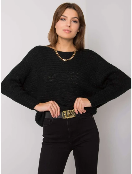 Dámský svetr TW SW BI model 15851042 černý - FPrice Dámský svetr TW SW BI model 15851042 černý - FPrice