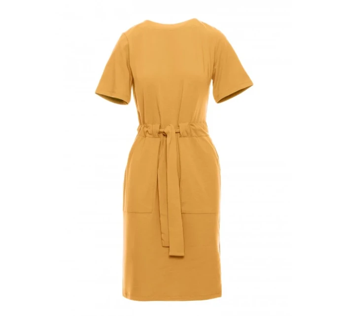 Bavlněné šaty s kapsami model 18407279 - BeWear