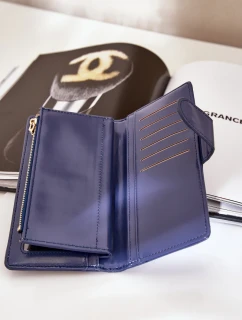 Dámska peňaženka z ekokože modrá Kalinessa