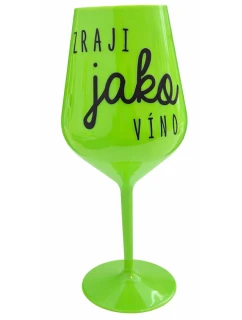 zelená nerozbitná sklenice na 470 ml model 22025181 - Giftela