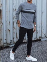 Pánsky sivý sveter FashionStreet WX2211