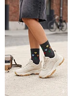 Dámske ponožky Magnetis 75 Colorful Hearts 21/22