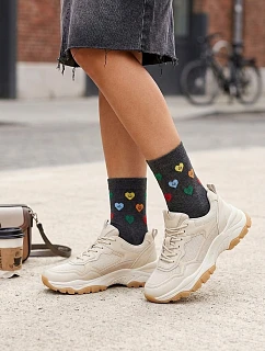 Dámské ponožky 75 Hearts model 16161386 - Magnetis